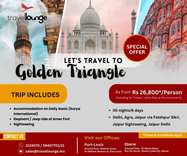 India's Golden Triangle Package