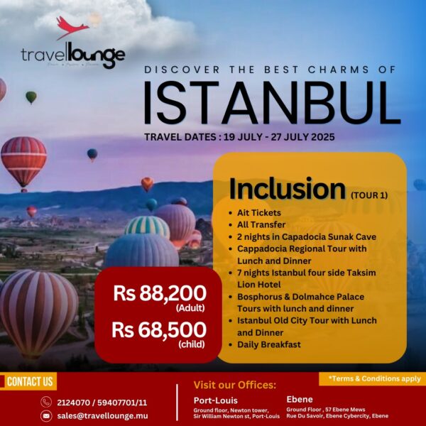 Istanbul Package (Tour 1)