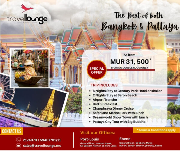 The Best of Both - Bangkok & Pattaya Package